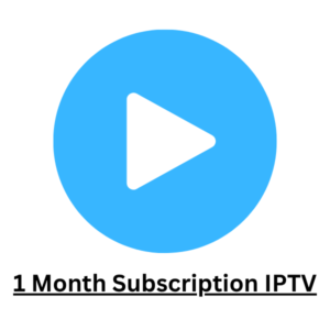 1 Month Subscription IPTV
