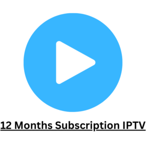 12 Months Subscription IPTV